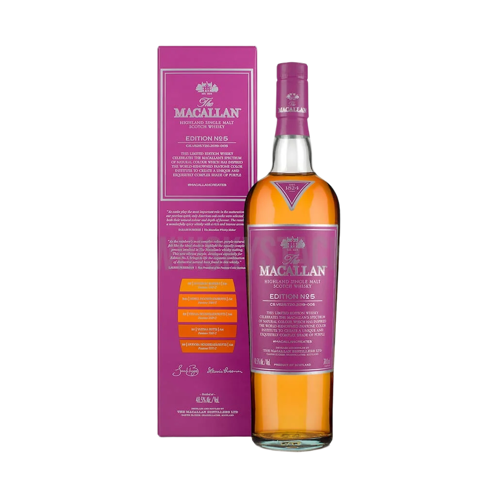 Macallan Edition No. 5 – Farben, Aromen und Handwerkskunst vereint