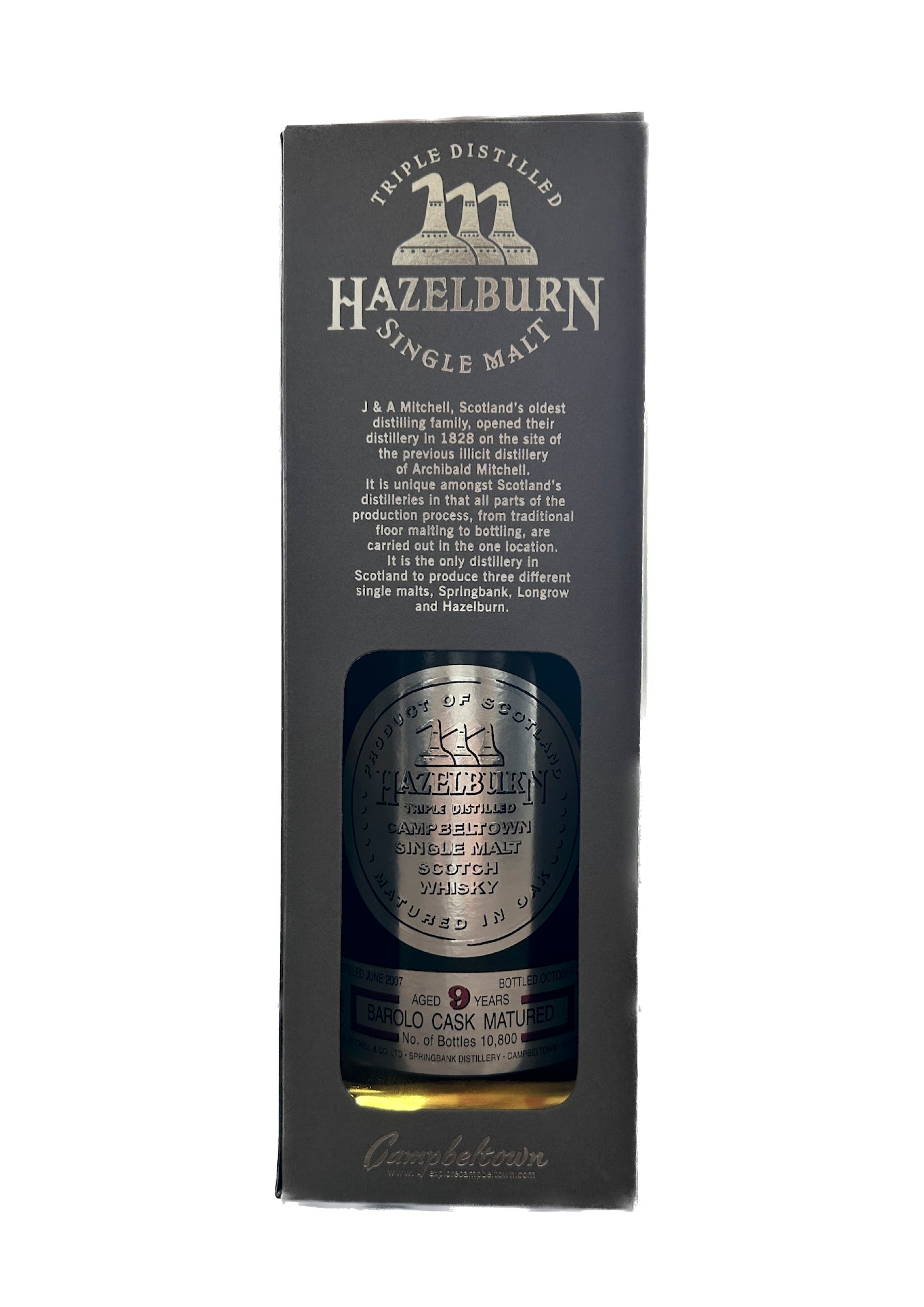 Hazelburn 9 Year Old Barolo Cask – Ein schottisches Meisterwerk mit italienischem Flair