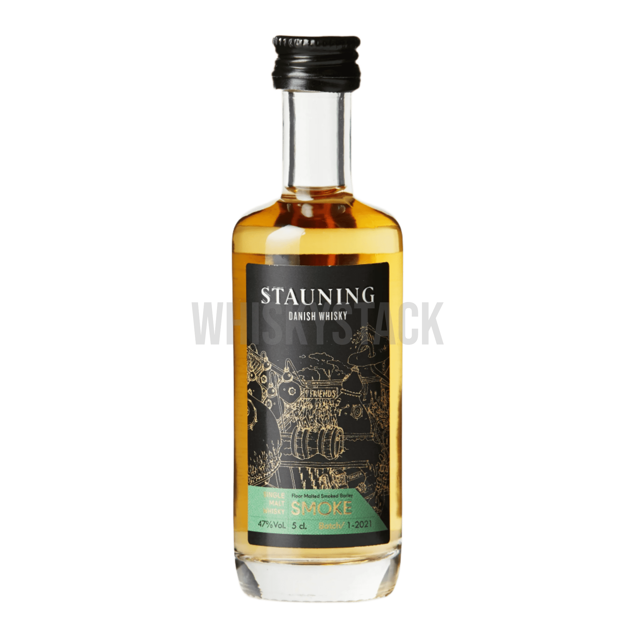 Stauning Smoke 5 cl – Dänischer Single Malt mit rauchigem Charakter