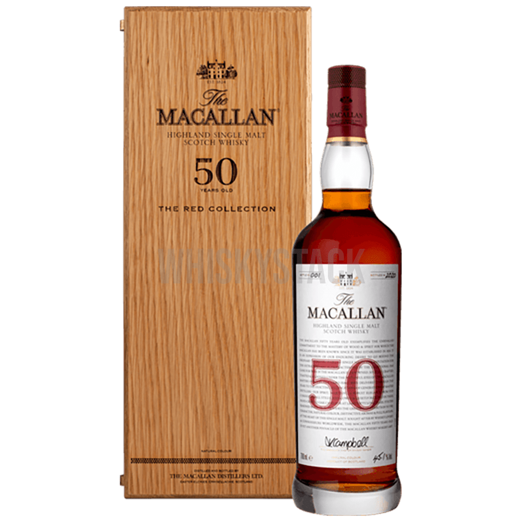 Macallan Red Collection 50 Years Old – Eine Meisterklasse des schottischen Whiskys