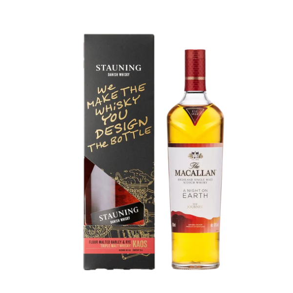 Eleganz trifft Innovation: Stauning KAOS Design Edition & The Macallan A Night On Earth im exklusiven Set