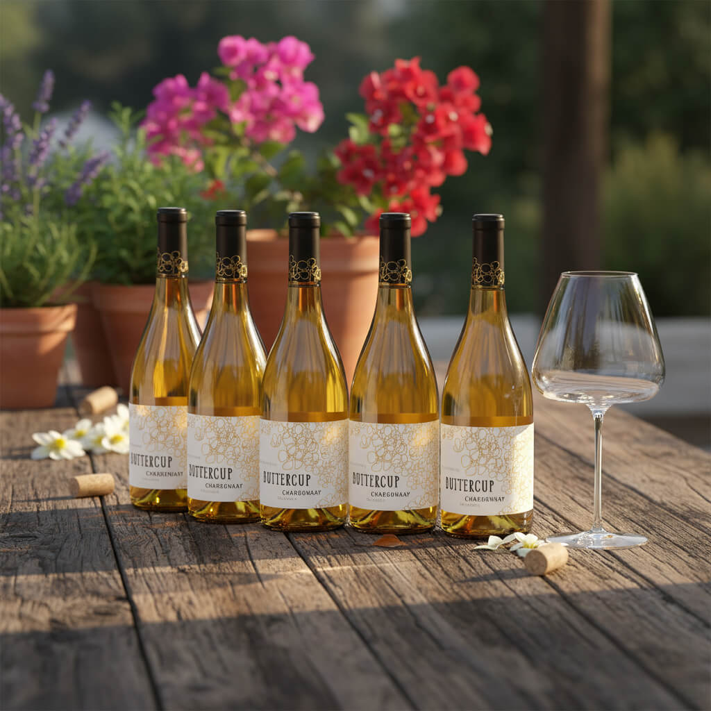 Buttercup Chardonnay 6er-Pack – Kalifornischer Weißwein