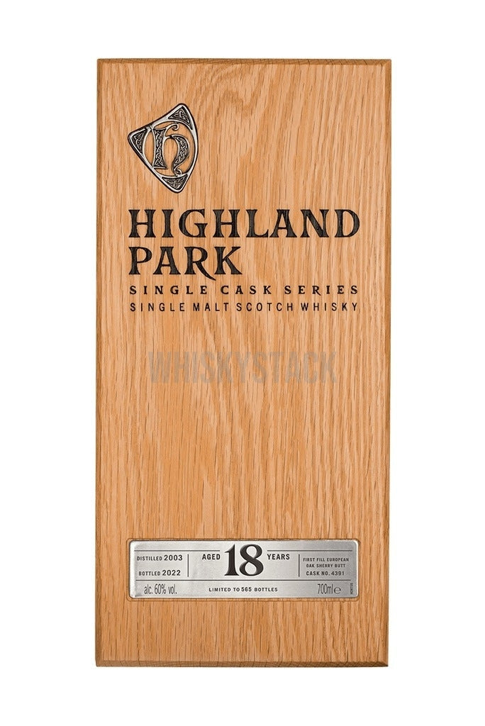 Highland Park 18 Years old Cask 4391