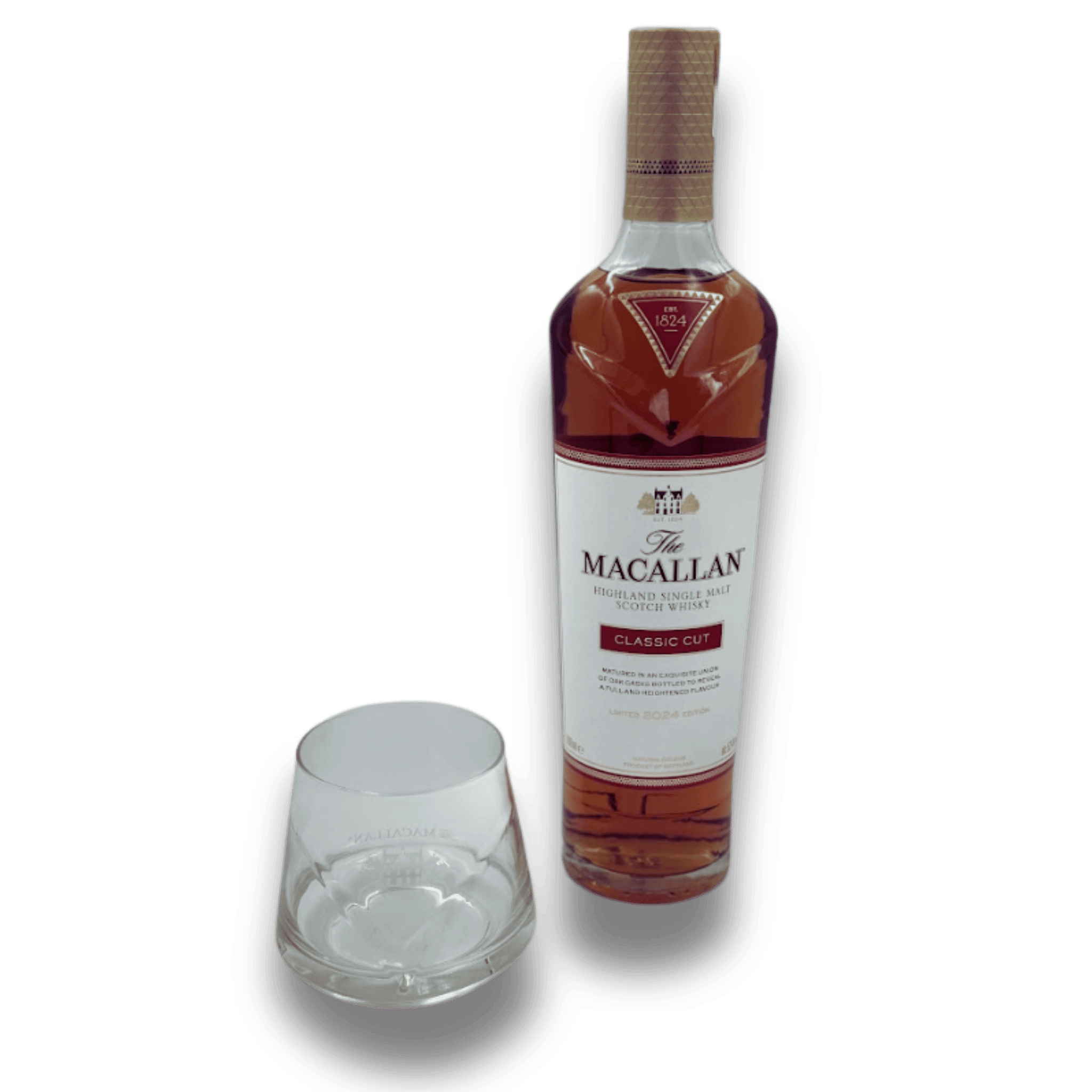 The Macallan Classic Cut 2024 + Gratis Macallan Tumbler Glas