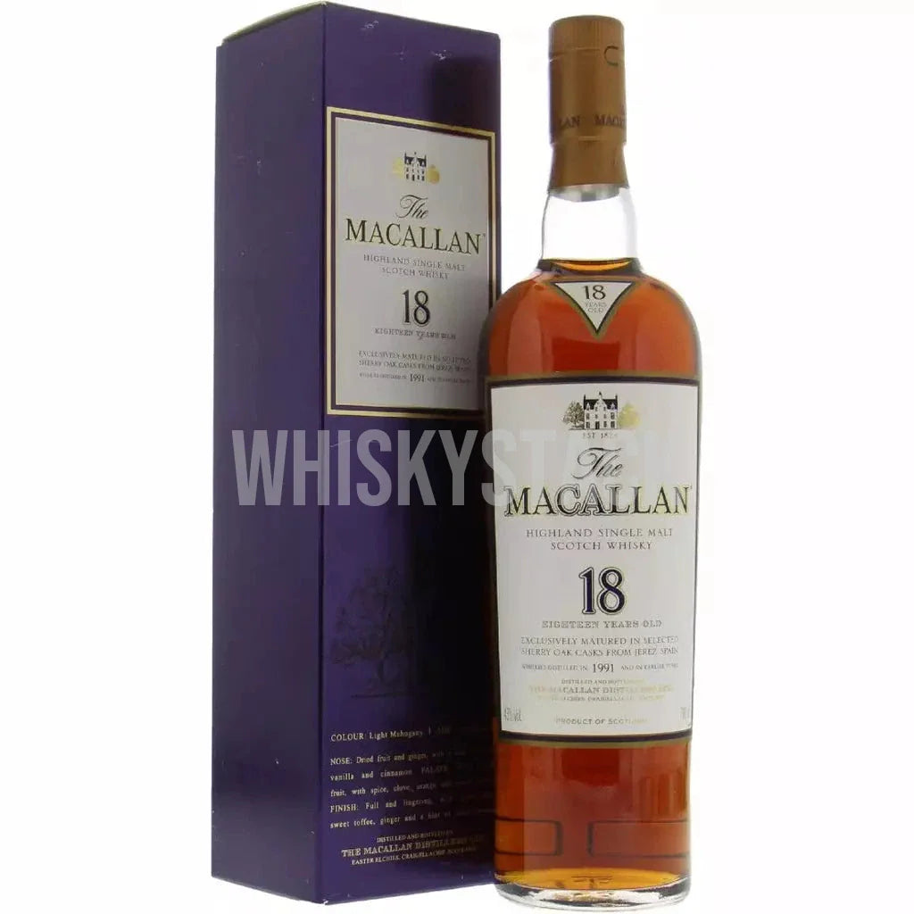 The Macallan 18 Years Old - Sherry Oak (1991)