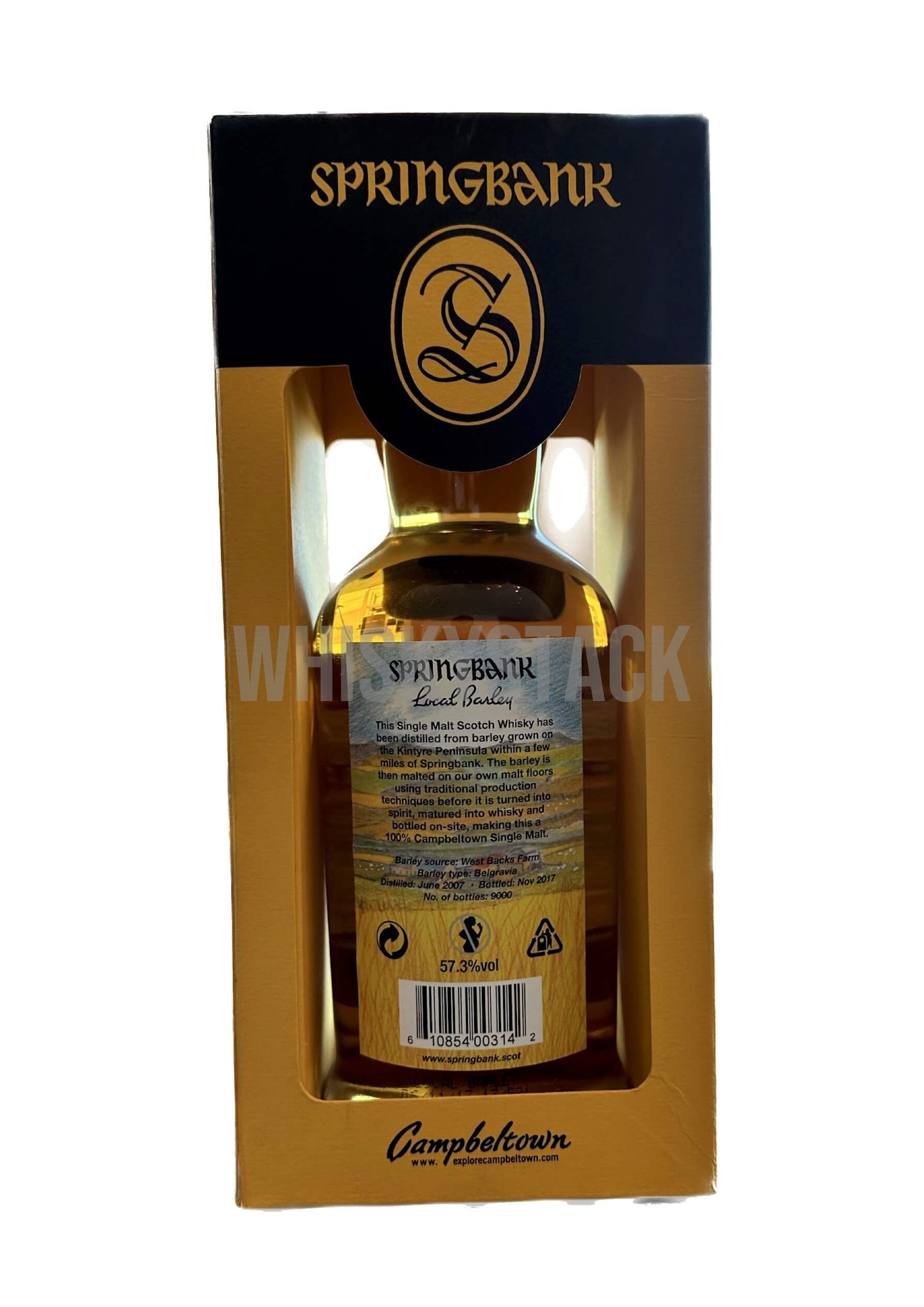 Springbank Local Barley 10 years old 2017