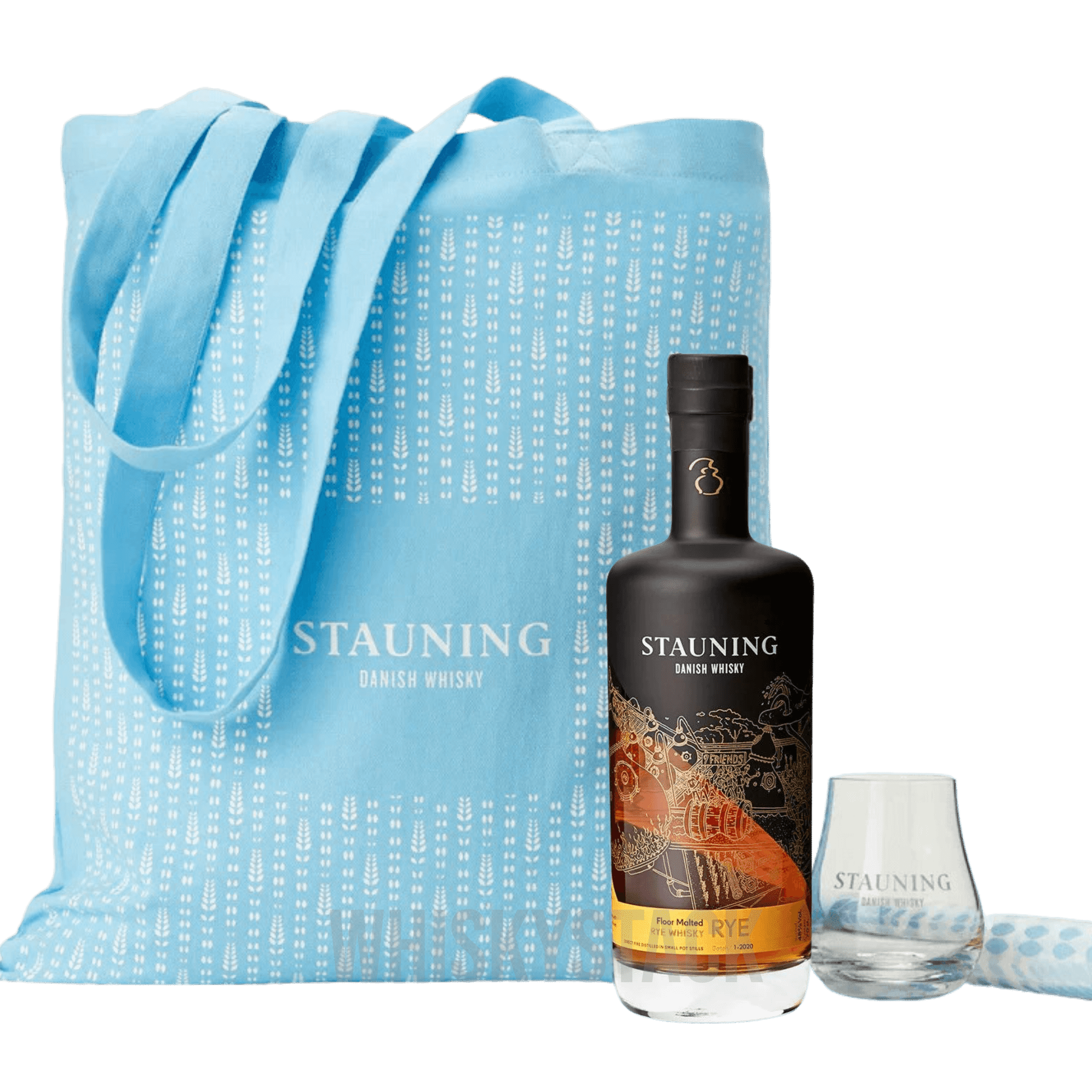 Begrænset Tilbud: Få et Gratis Whisky Glas + Mulepose med, når du Bestiller en Stauning Rye Whisky.