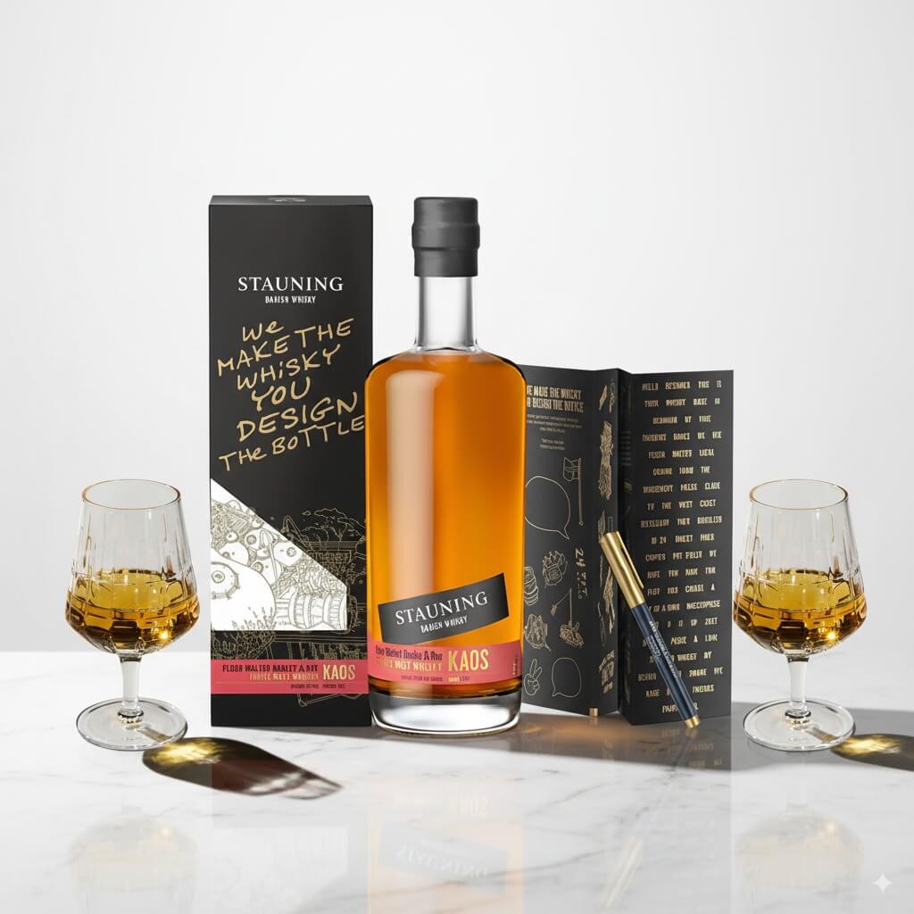 Stauning Kaos Whisky & The Bullet Gläser im Set