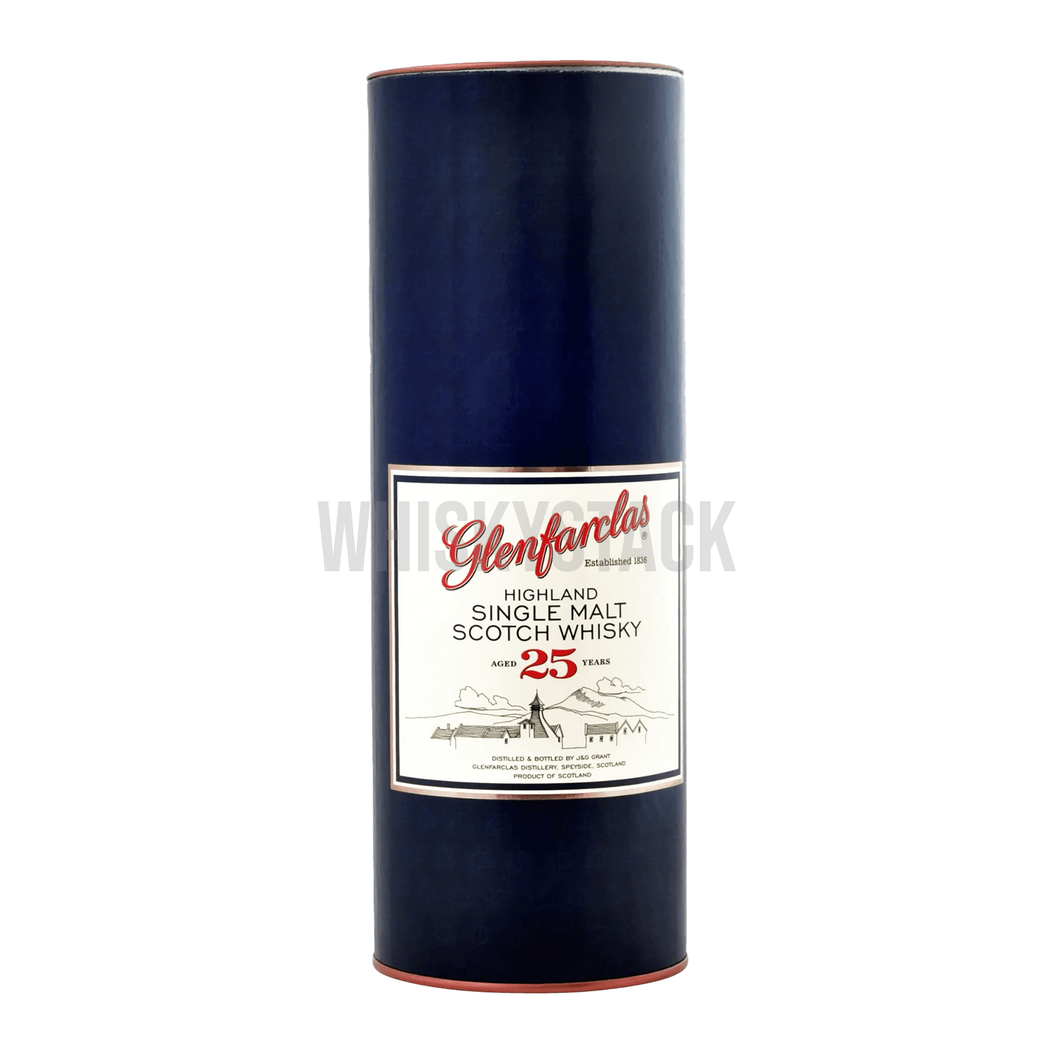 Glenfarclas 25 Years Old Box Front