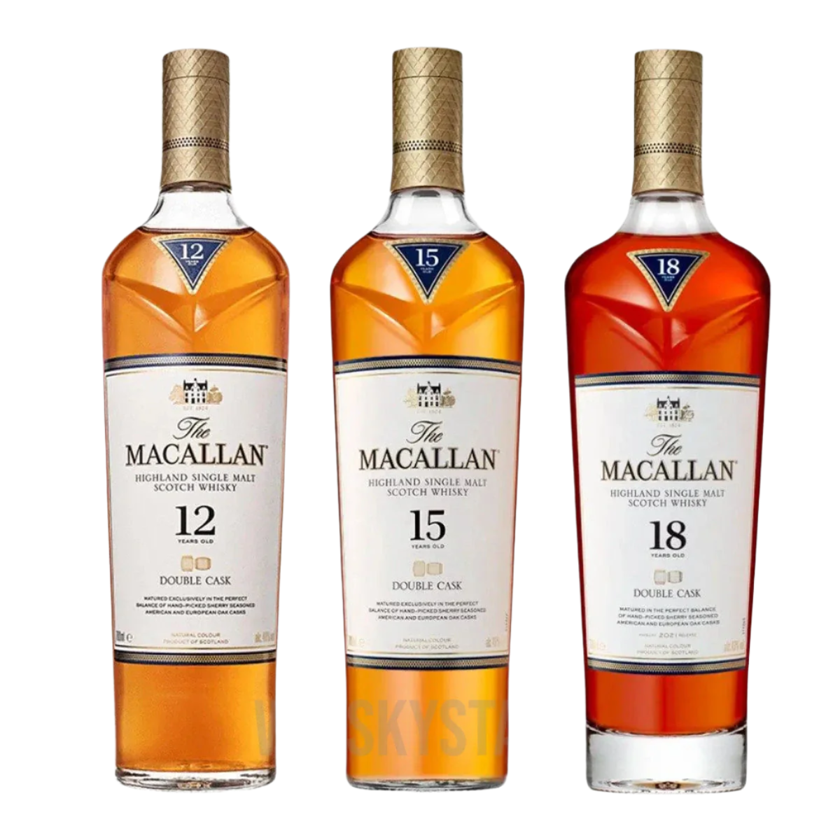 The Macallan Double Cask Trilogy - Eksklusiv Smagnings Sæt