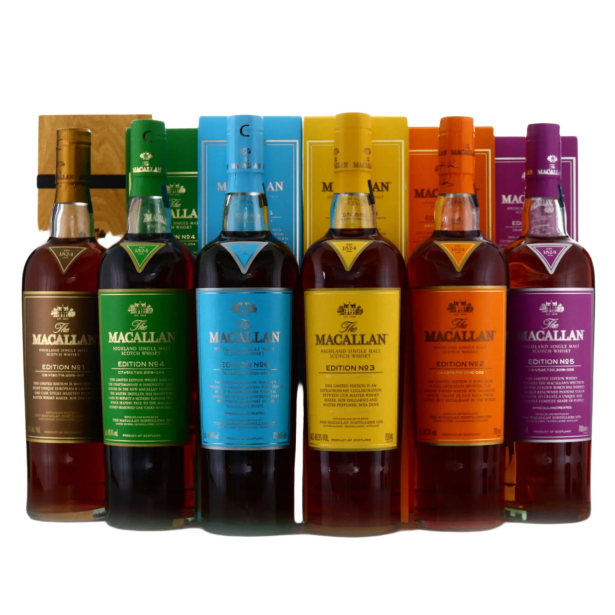 The Macallan Edition 1-6 - Eksklusivt Limited Edition Smagnings Sæt