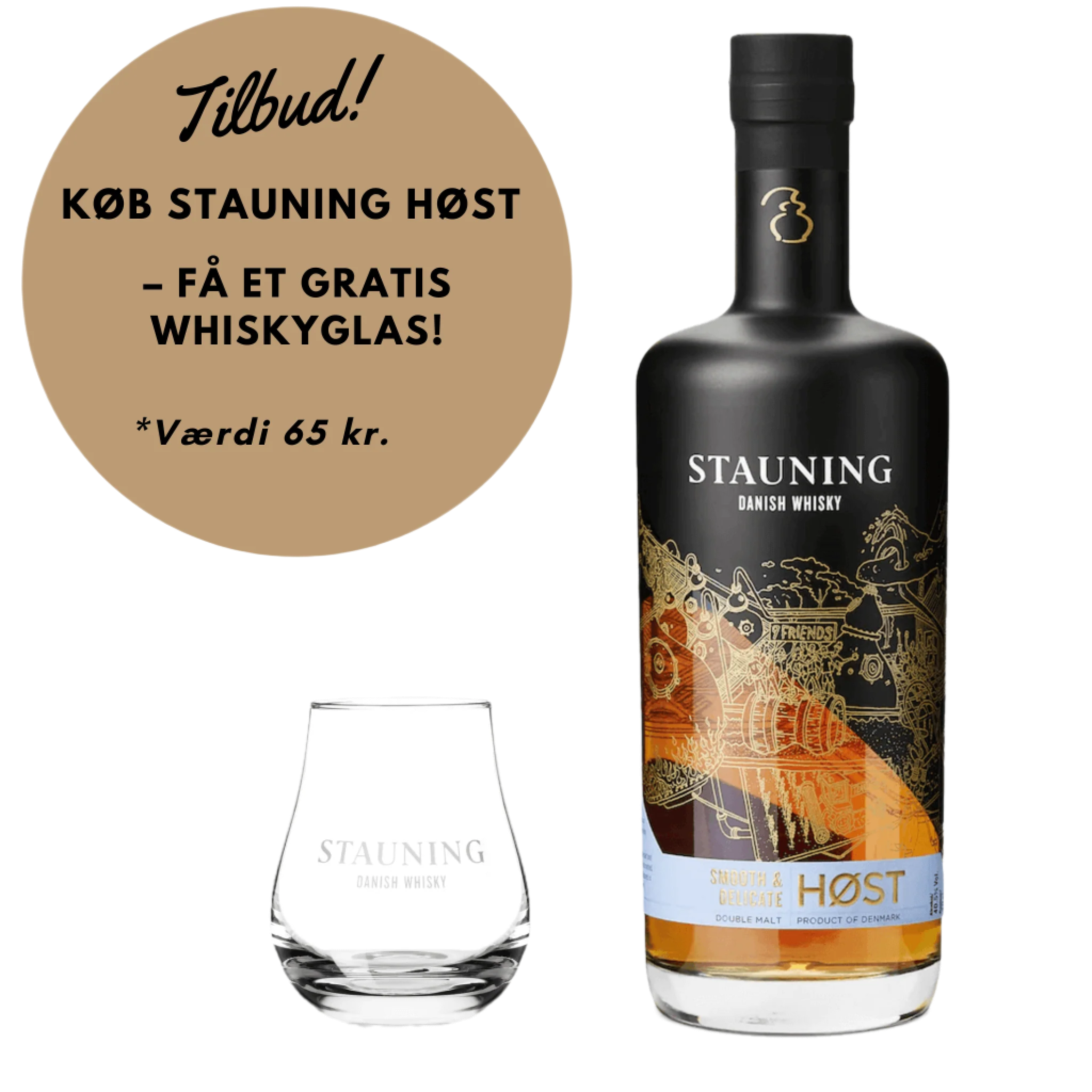 Stauning Whisky Høst + Gratis Stauning Glas