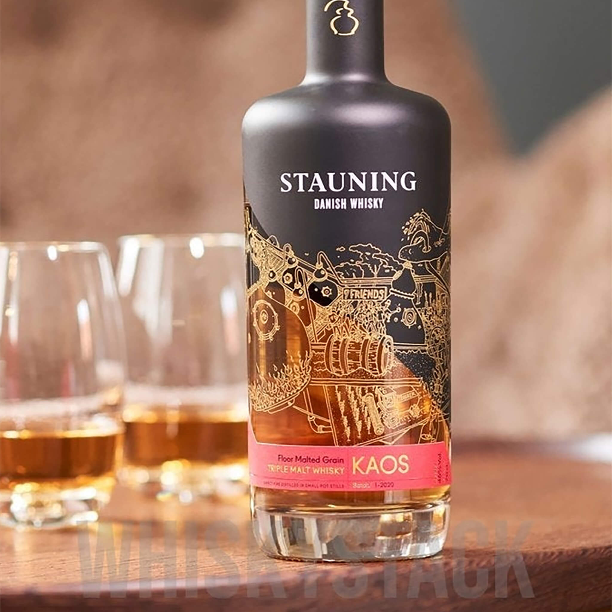 Stauning Whisky KAOS Whiskystack