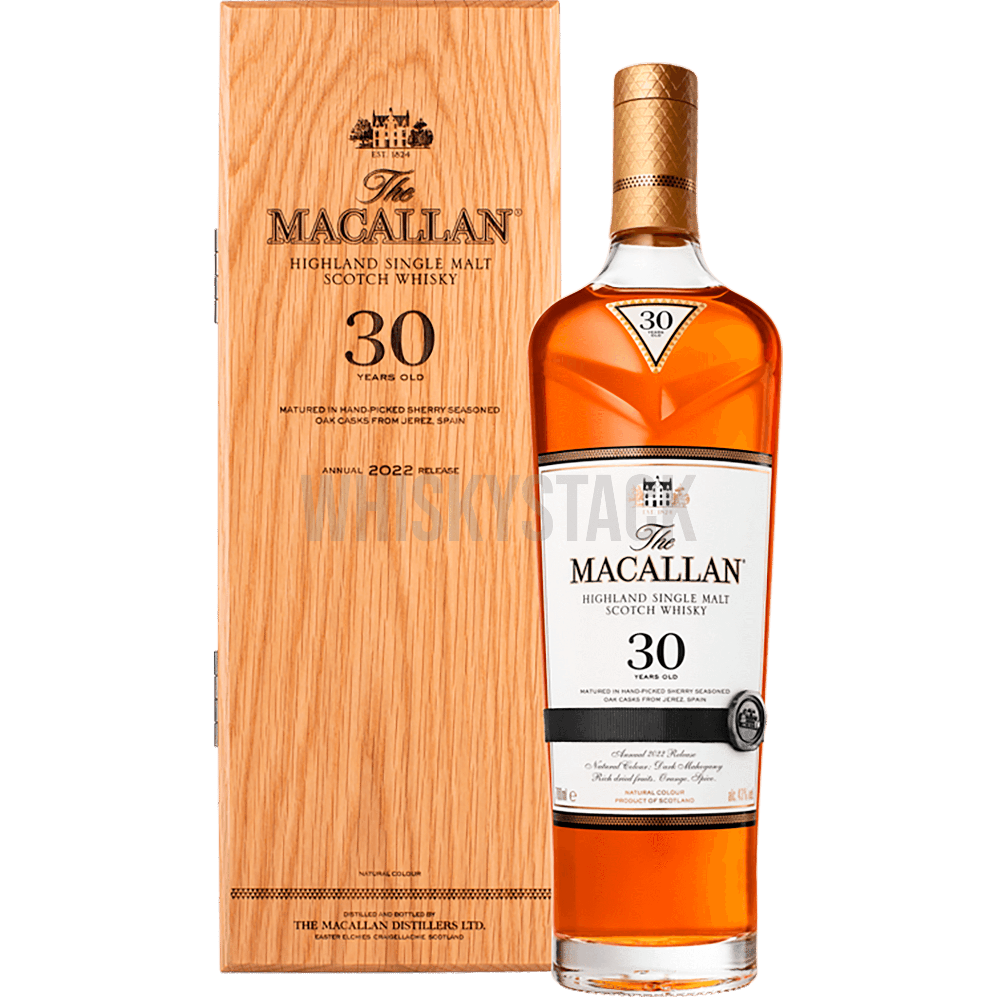   
The Macallan 30 Years Old Sherry Oak 2022 – Ein Meisterwerk für echte Genießer  
