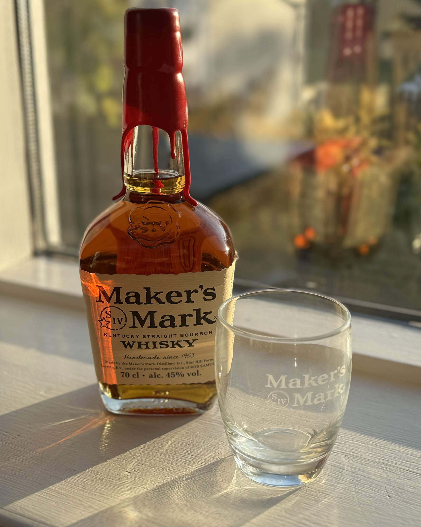 Maker’s Mark Bourbon Whiskey im Set mit Gratisglas – Edler Genuss aus Kentucky