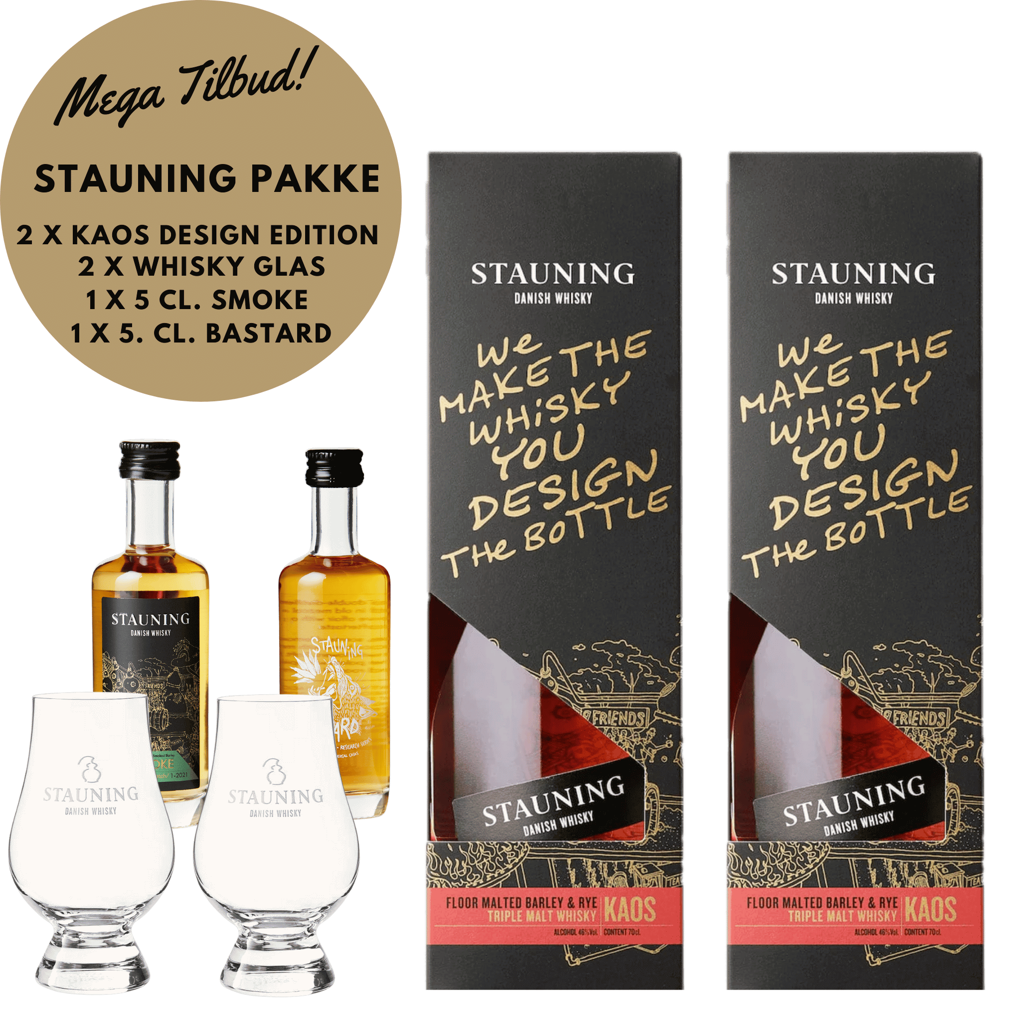 Stauning KAOS Design Edition – Das kreative Whisky-Erlebnis aus Dänemark