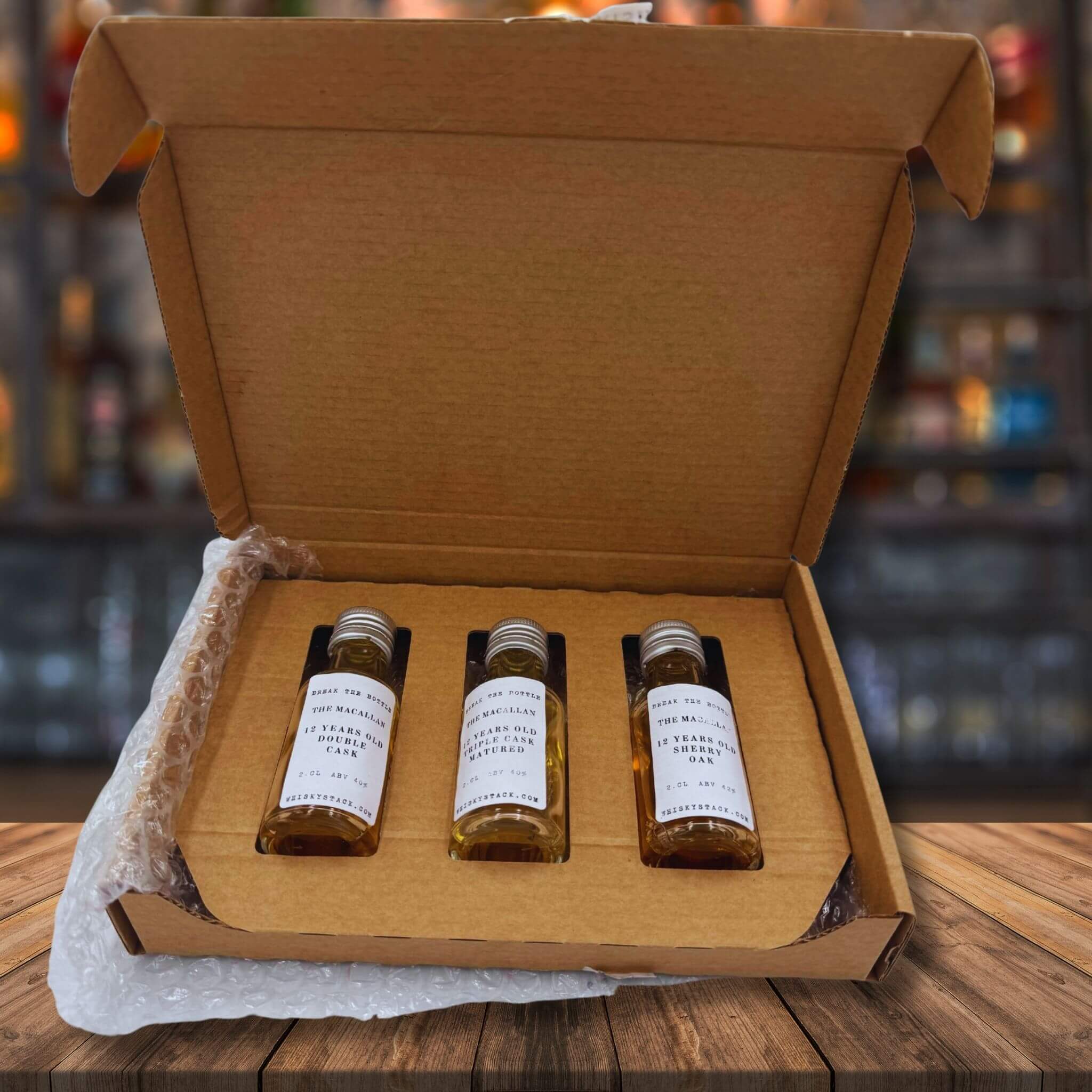 Macallan 12 Years Tasting Set – 3 ikonische Miniaturen