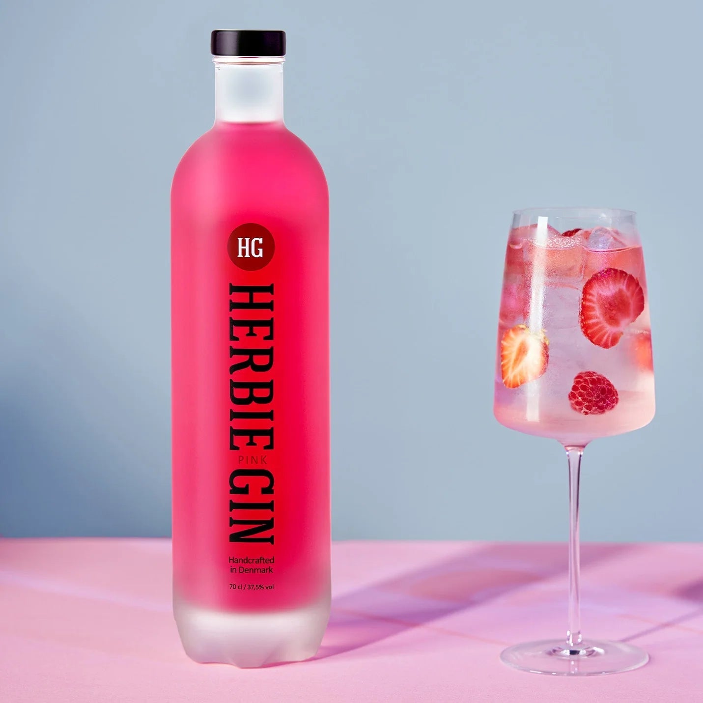 Herbie Pink Gin – Fruchtiger Gin aus Dänemark