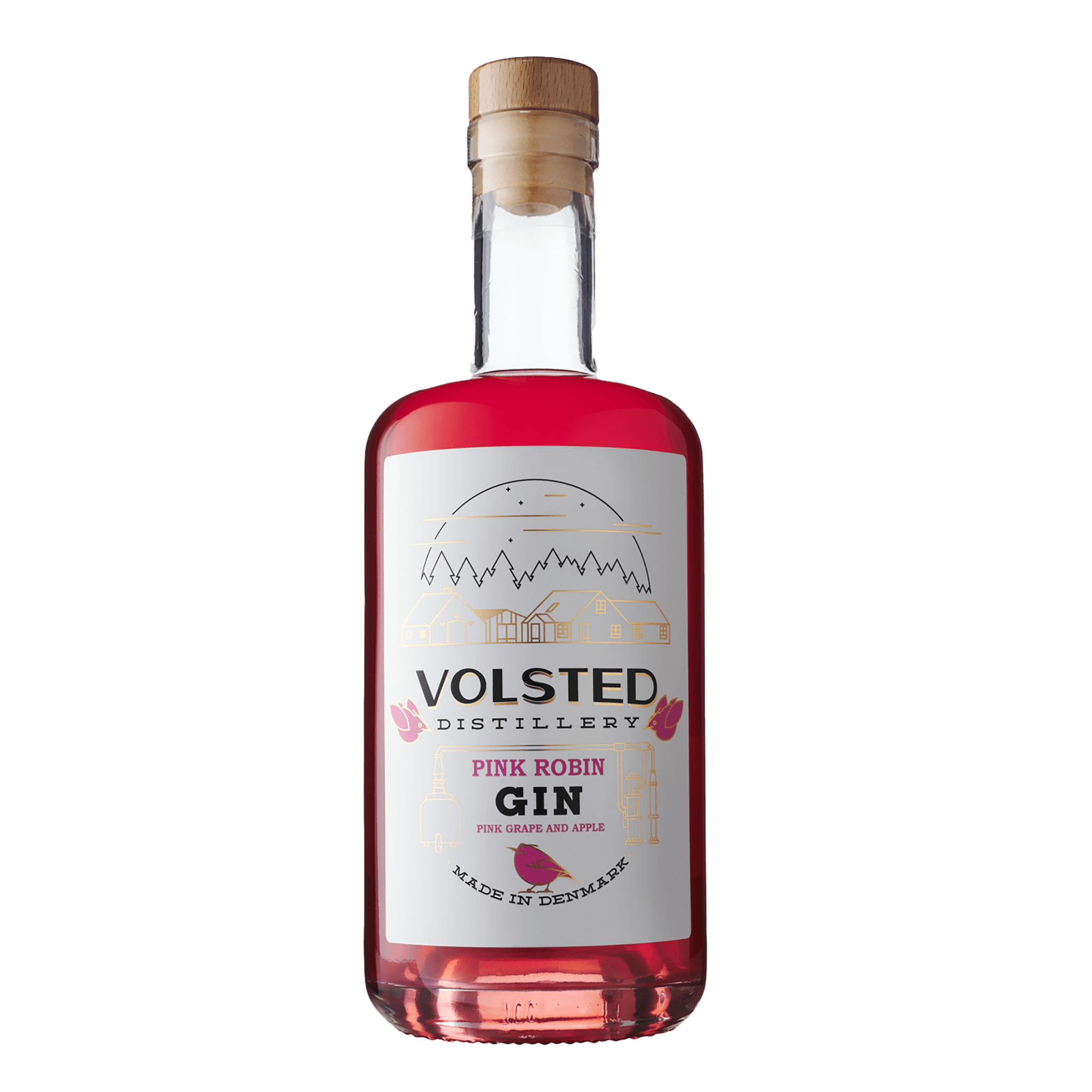 Pink Robin Gin – Dänischer Gin mit floraler Frucht