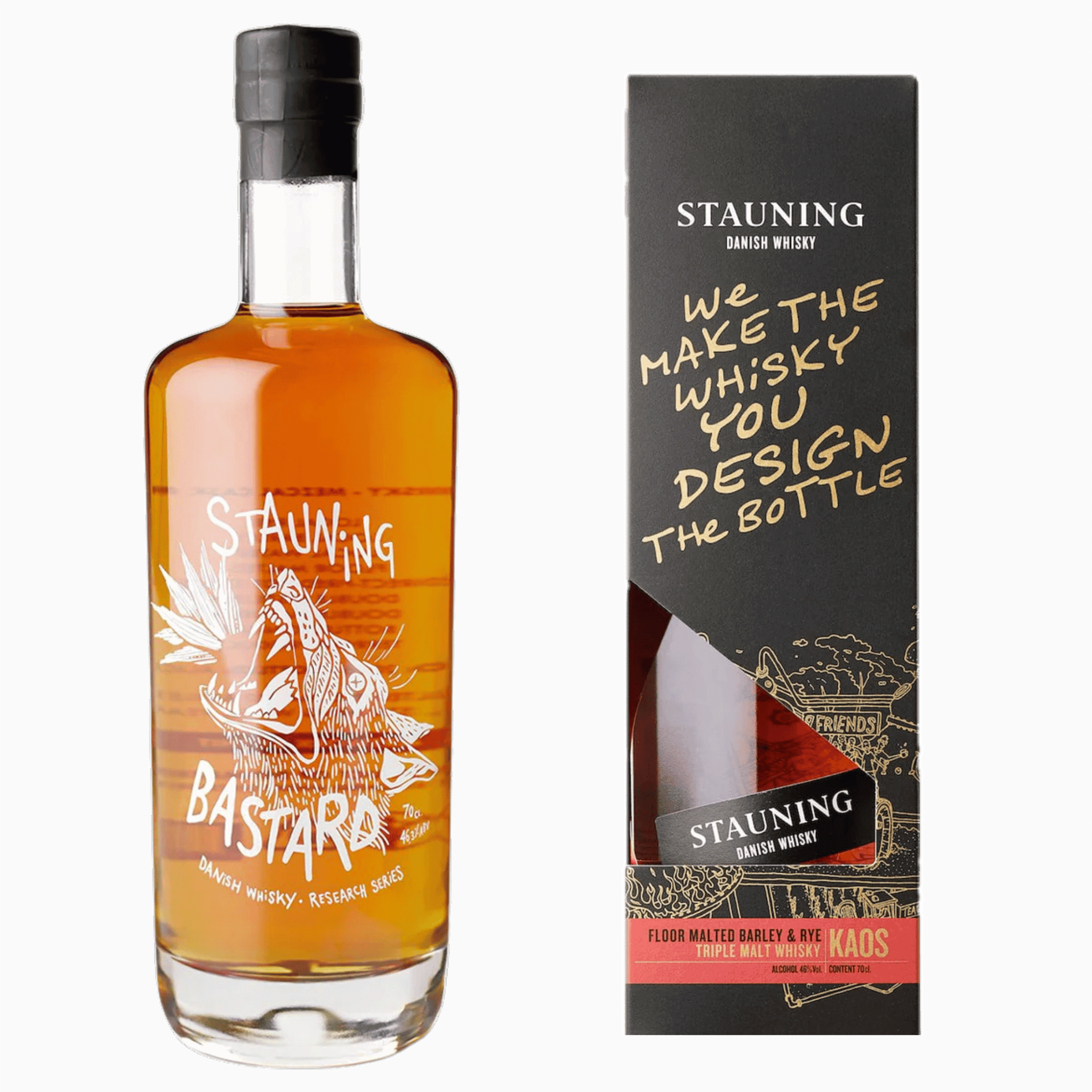 Stauning Kaos & Bastard Whisky Set – Dänische Vielfalt