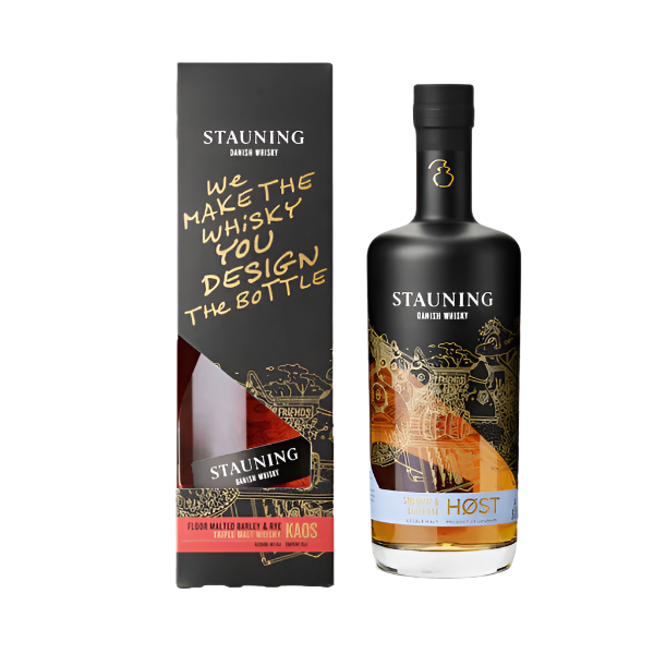 Stauning Whisky Set: KAOS & HØST in Design Edition