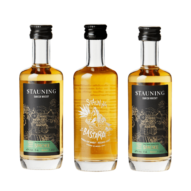 Stauning Whisky Tasting Set – 2 x Smoke und 1 x Bastard