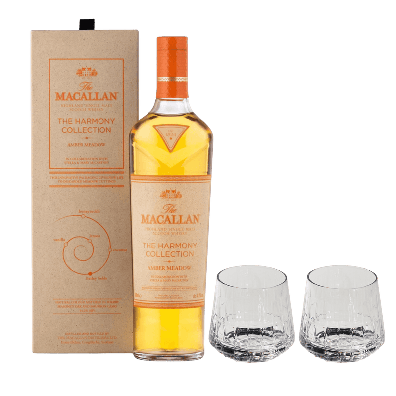 Macallan Harmony Amber Meadow & The Mancave Set
