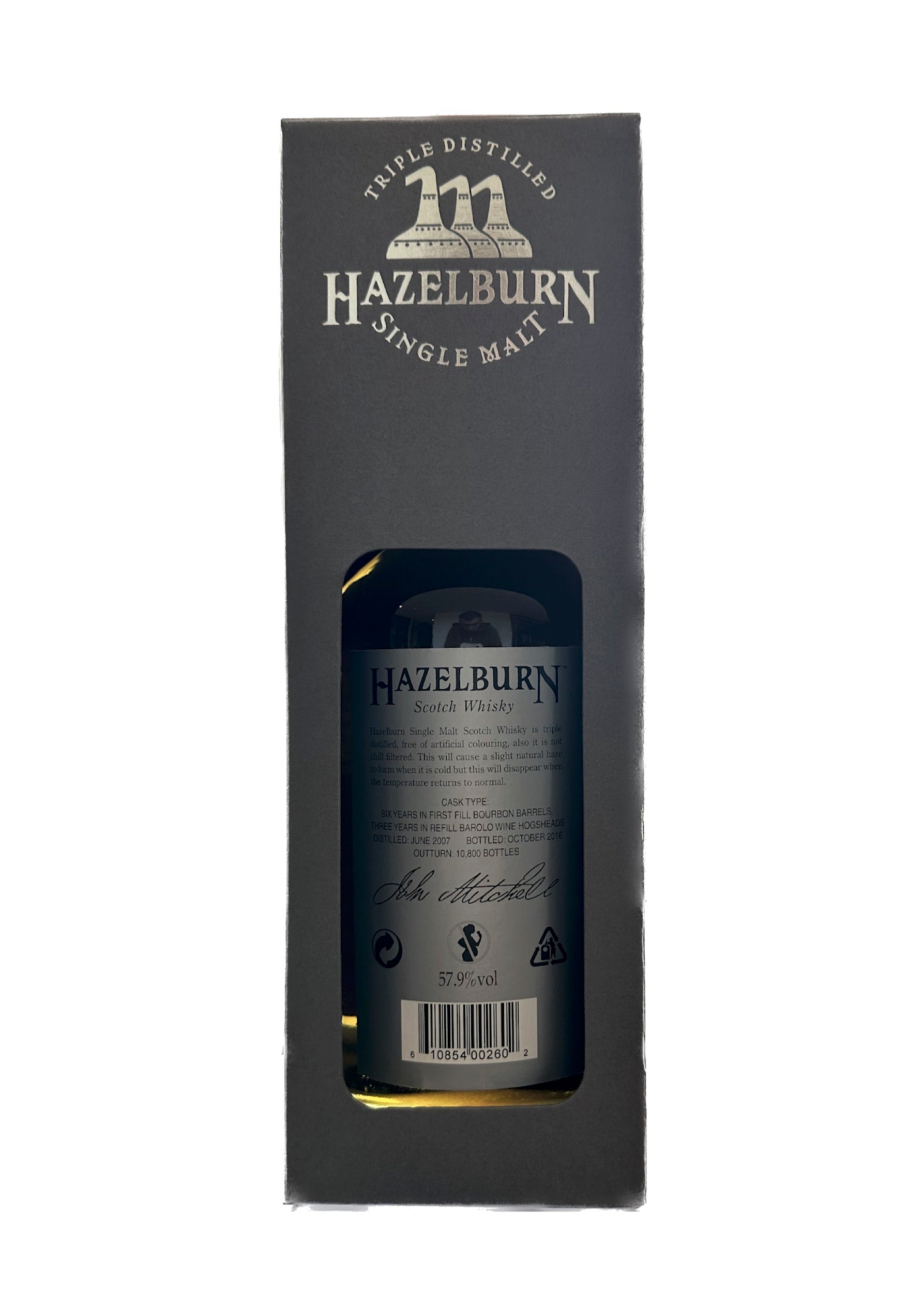 Hazelburn 9 Years old Barolo (2016)