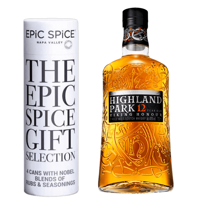 Highland Park 12 Years Old Whisky + EPiC Premium BBQ-Gewürz