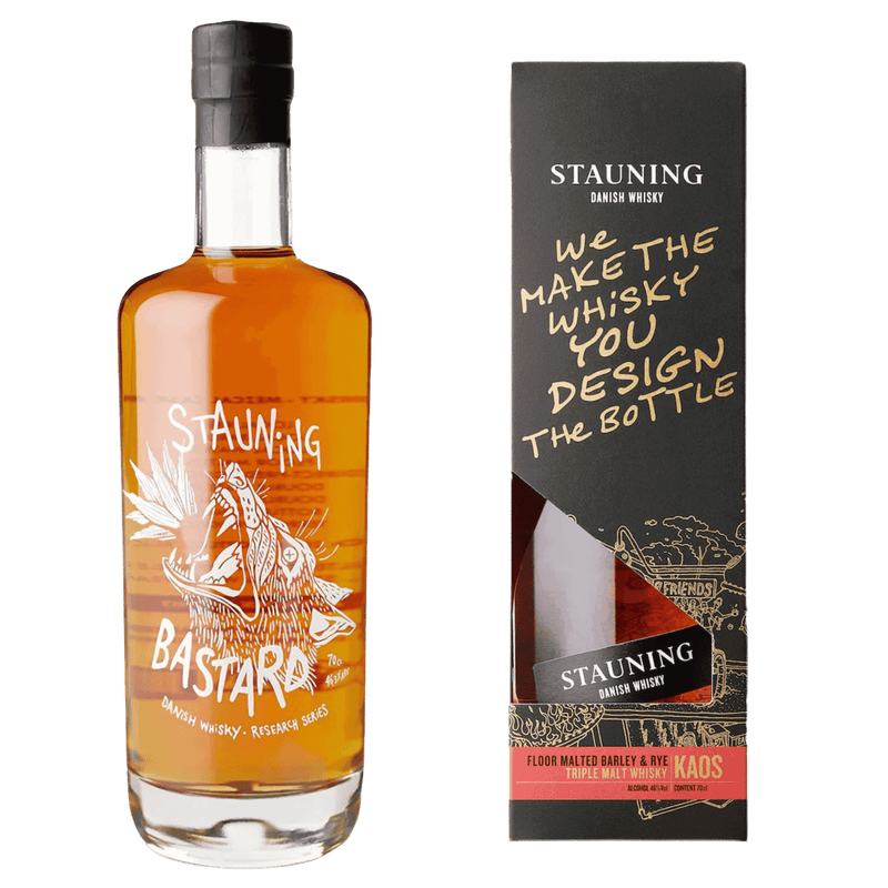 Stauning Kaos Design Your Edition og Stuning Bastard Mezcal Finish