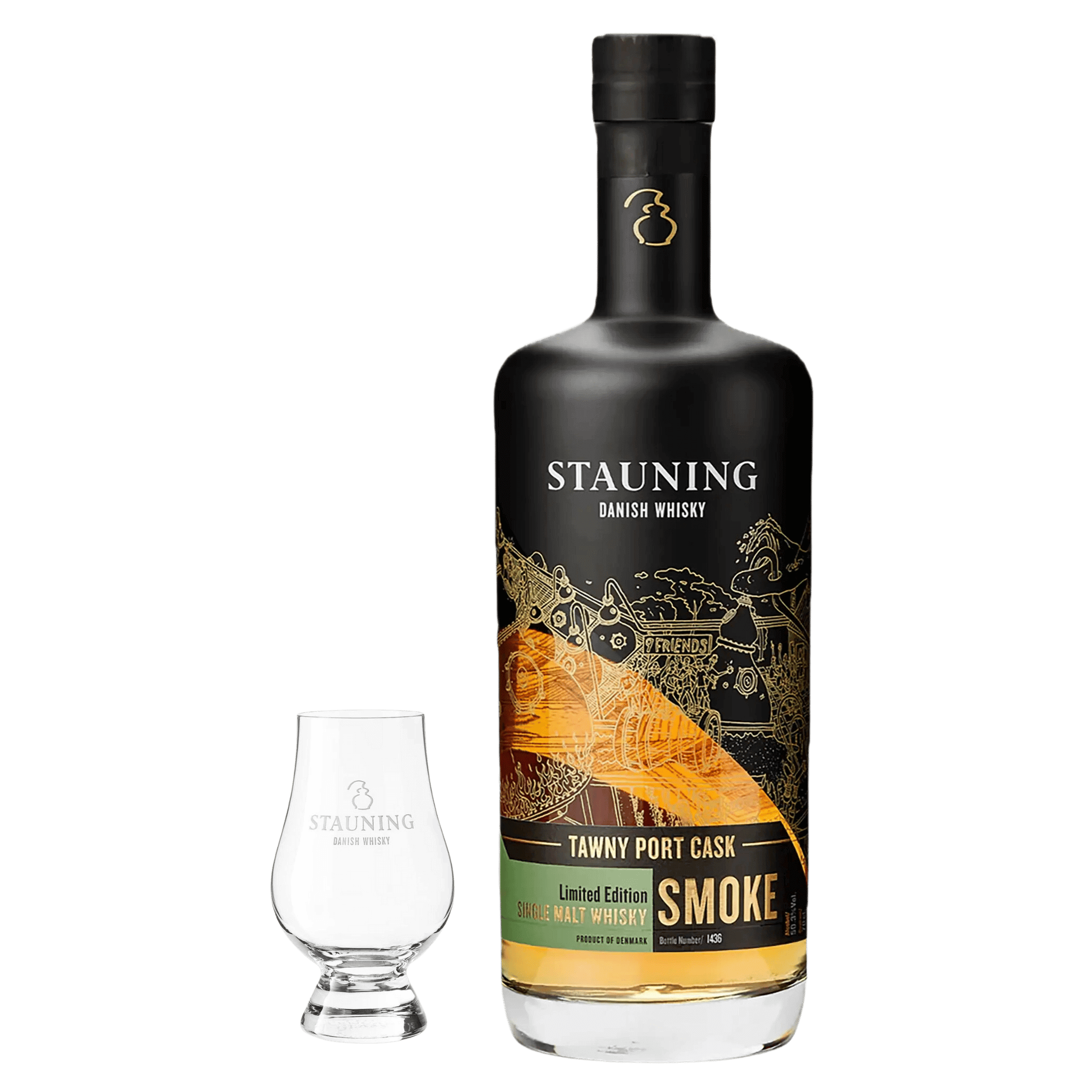 Stauning Limited Edition – Tawny Port Finish med Stauning Whisky Glas