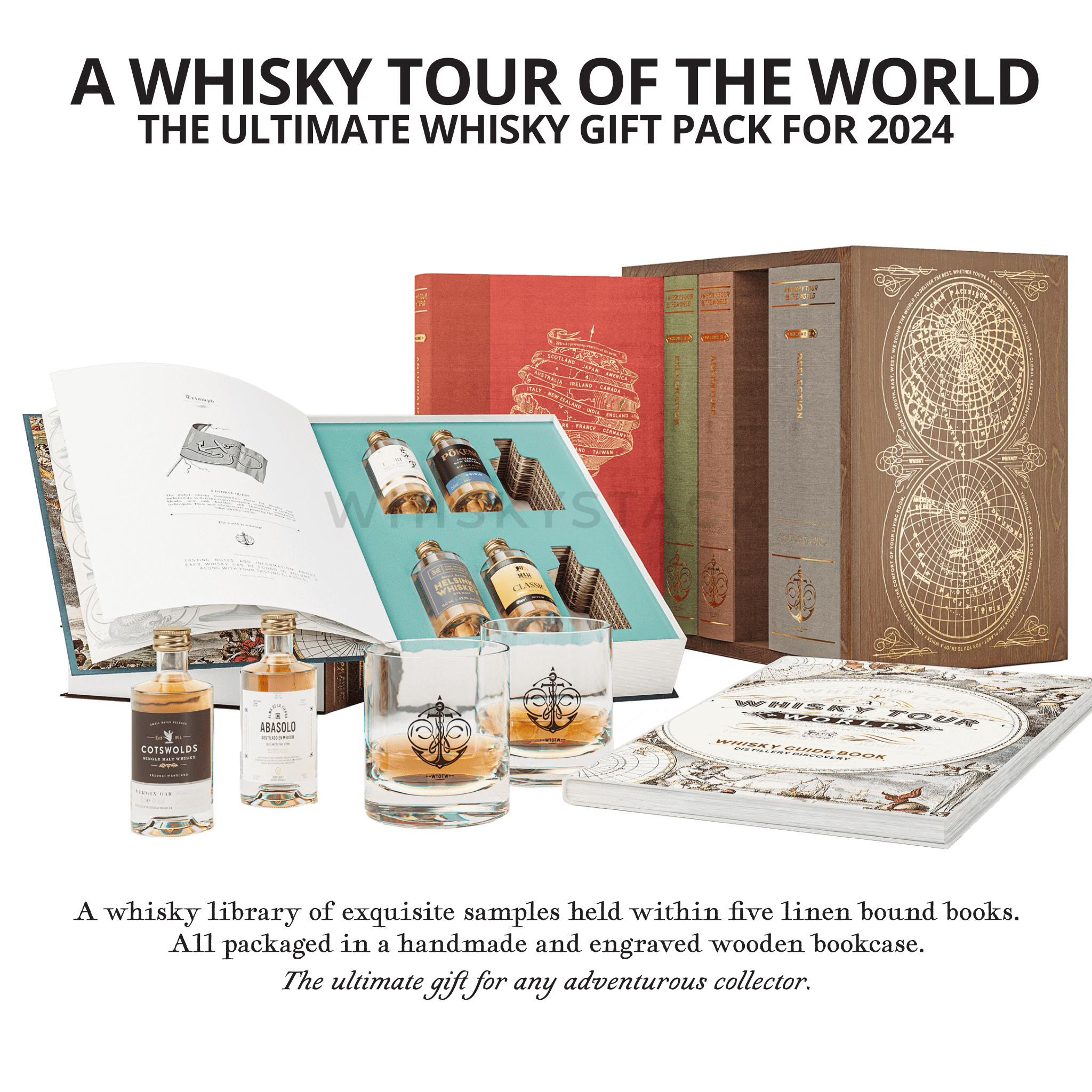 Geschenkbox - A Whisky Tour Of The World 2024