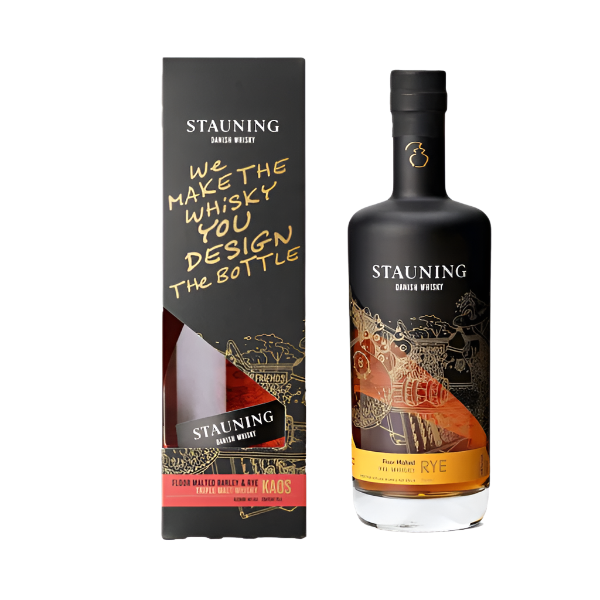Stauning Whisky Set – KAOS & Rye in Geschenkbox