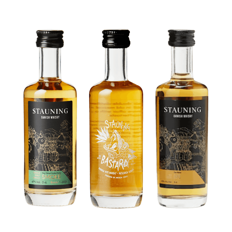 Stauning Whisky Tasting Set – Smoke, Bastard und Rye