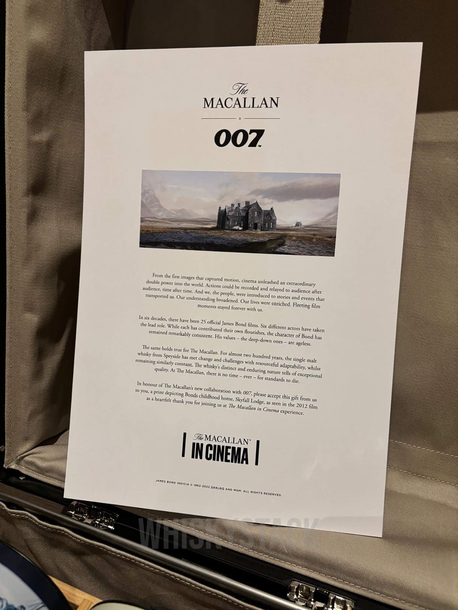 Macallan James Bond 60th Anniversary Whisky-Set