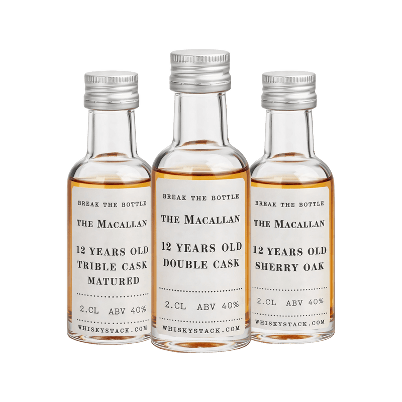 Break the Bottle – The Macallan  12 Year Trio (3 × 2 cl)