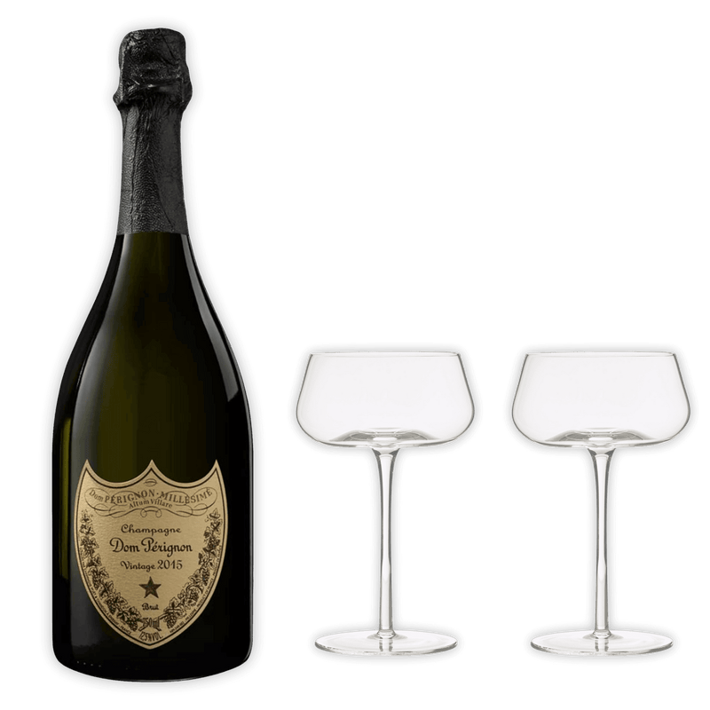 Dom Pérignon 2015 + 2 Champagneglas fra The ManCave