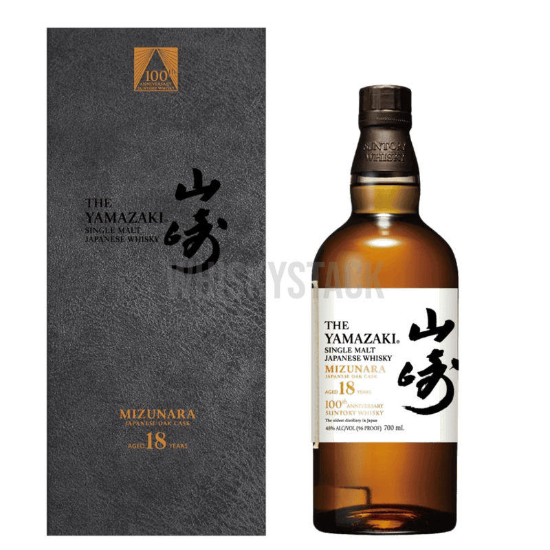 Yamazaki 18 års Mizunara Cask 100th Anniversary