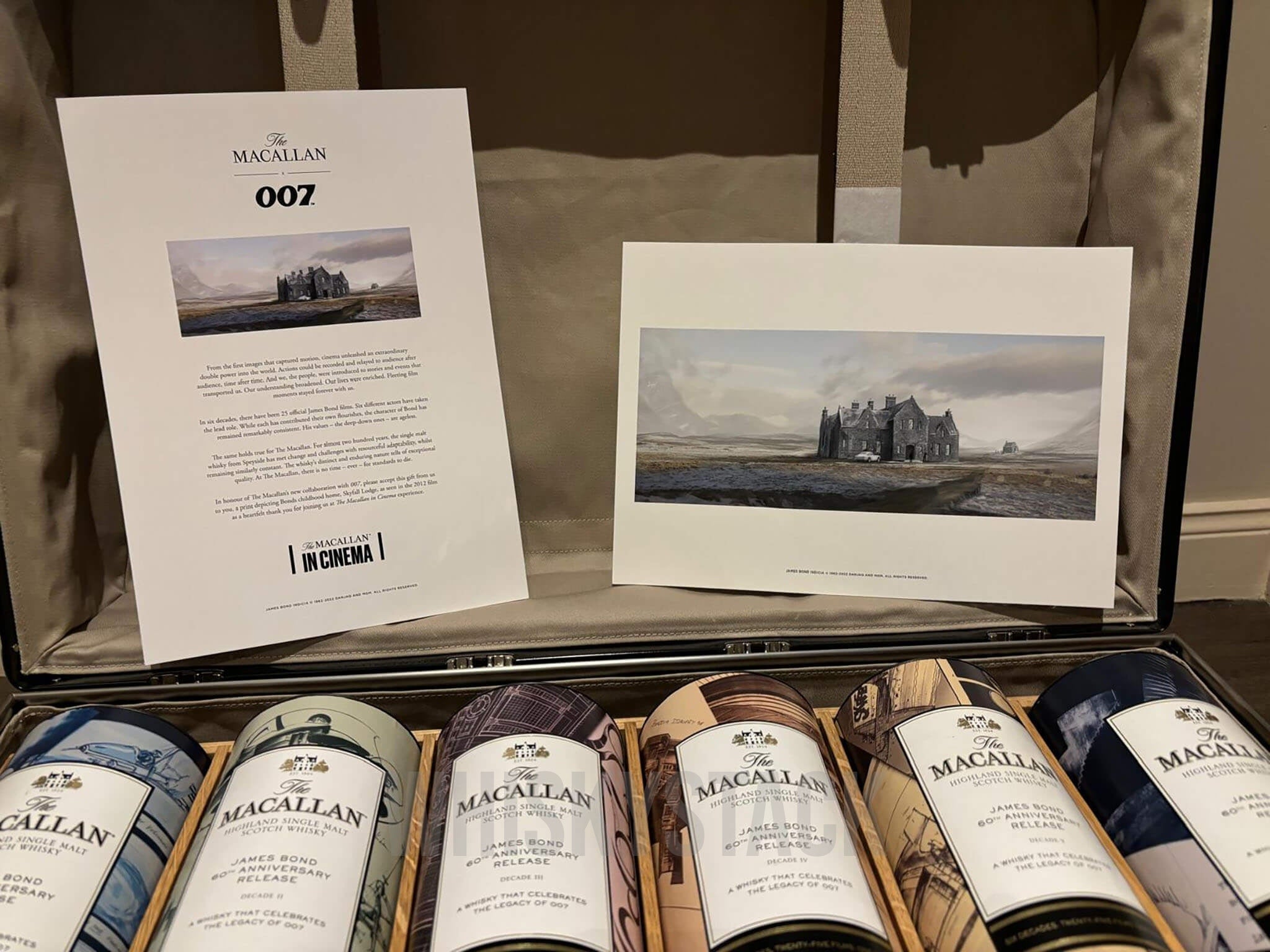 Macallan James Bond 60th Anniversary Whisky-Set