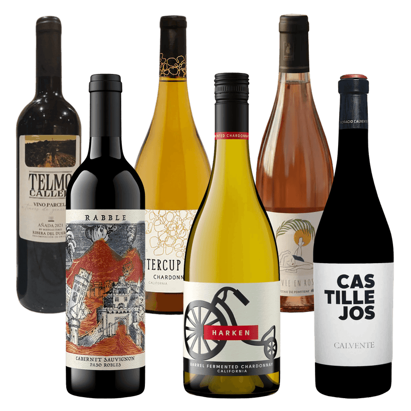 Tasting Set: 6 Weine aus den USA, Spanien und Frankreich