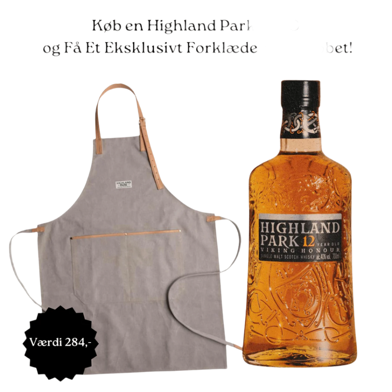 Highland Park 12 Years old + Exklusive Kochschürze