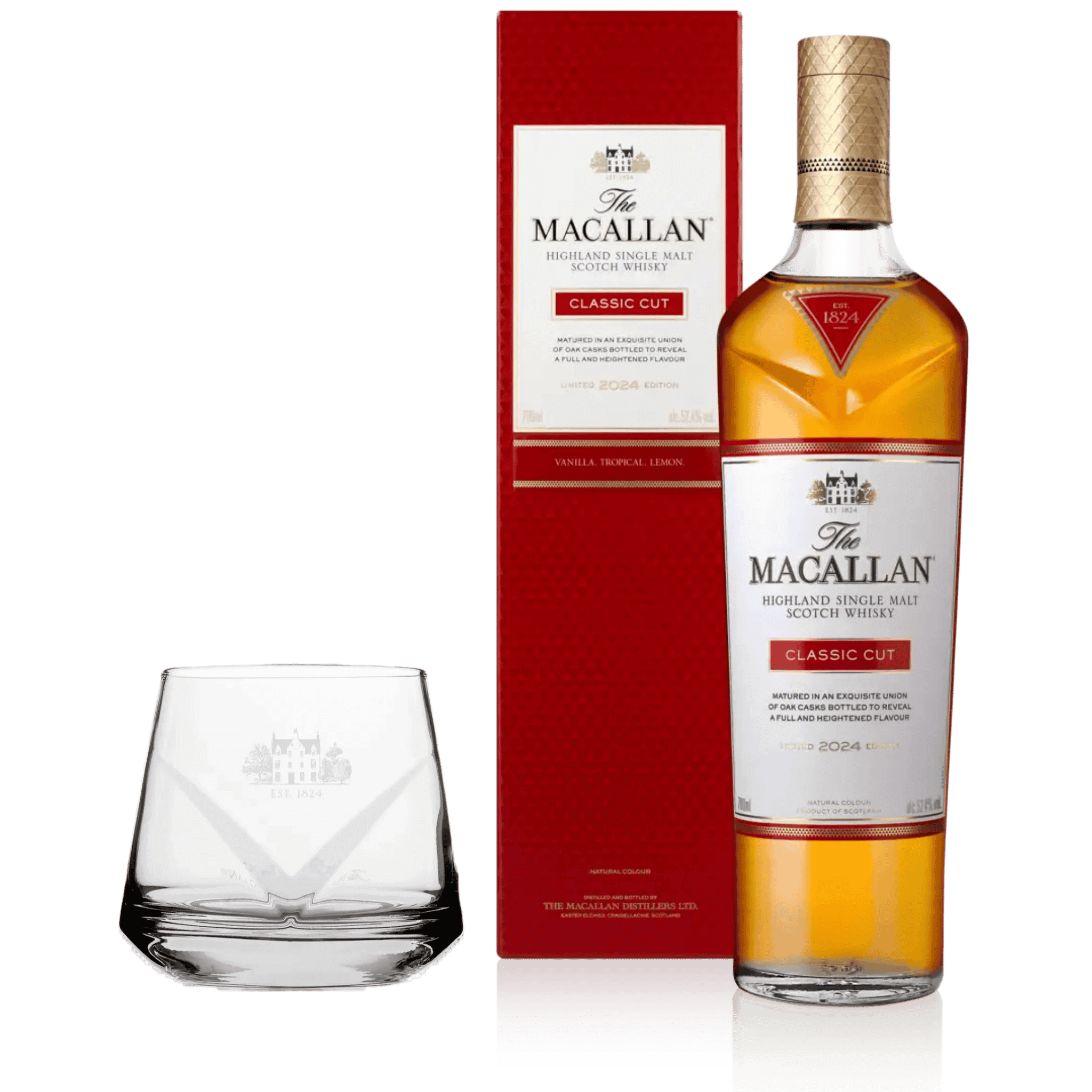 The Macallan Classic Cut 2024 + Gratis Macallan Tumbler Glas