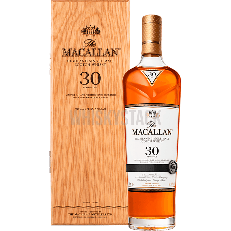 The Macallan 30 Years Old Sherry Oak 2022 - Premium Single Malt Whisky