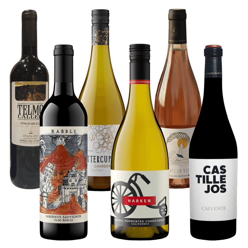 Tasting Set: 6 Weine aus den USA, Spanien und Frankreich