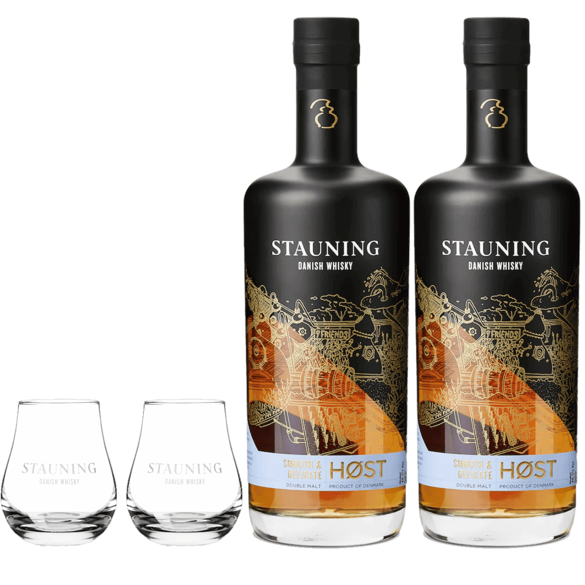 Facebook Tilbud - 2 Stk Stauning Høst incl. 2 Stk. Whisky Glas