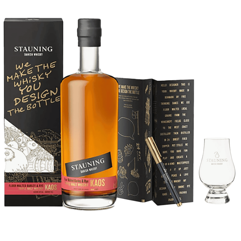 Stauning KAOS Design Edition + Gratis Whiskyglas