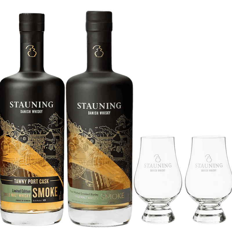 Stauning Smoke & Stauning Smoke Tawny Port Finish - im Set mit 2 Gläsern